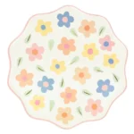9inches Daisy Plate 8/pack
