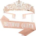 Birthday Queen Sash And Crown