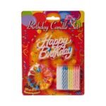 Happy Birthday Candle 12/pack