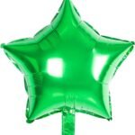 18inches Green Star Foil Balloon