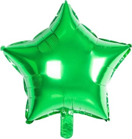 18inches Green Star Foil Balloon