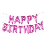 14inches Pink Happy Birthday Balloon