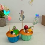 Iridescent Mermaid Cake Topper 12/pack