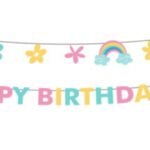 10ft Unicorn Happy Birthday Banner