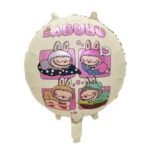 18inches Labubu Round Foil Balloon