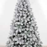 7FT PVC Flocked Christmas Tree