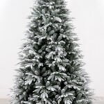 5FT PE/PVC Mixed Flocked Christmas Tree