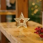 Gold Star Tree Topper