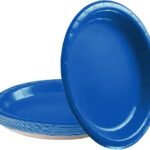 9inches Royal Blue Paper Plate 10/pack