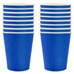9oz Royal Blue Paper Cup 10/pack