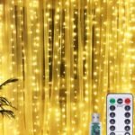 3x3M Warm White LED Curtain Christmas Light