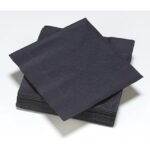 Black Napkin 20/pack