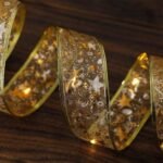Gold Christmas Tree Ribbon
