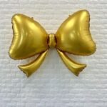 38inches Gold Bow Foil Balloon