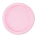 9inches Pastel Pink Plate 10/pack