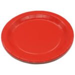 9inches Red Paper Plate 10/pack