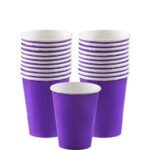 9oz Purple Paper Cup 10/pack