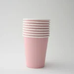 9oz Pastel Pink Paper Cup 10/pack
