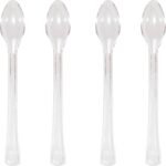 Clear Mini Spoons 24/pack