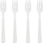 Clear Mini Forks 24/pack