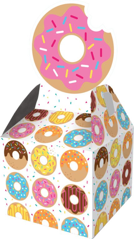 Donut Favour Box 8/pack