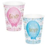 9oz Gender Reveal Cup 8/pack