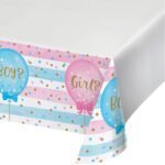 Gender Reveal Table Cover