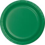 9inches Emerald Green Plate 8/pack