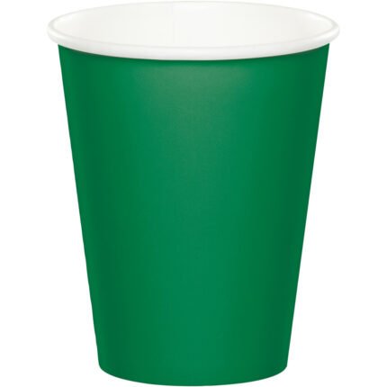 9oz Emerald Green Cup 8/pack