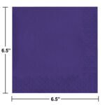 Purple Napkin 50/pack