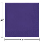 Purple Napkin 50/pack