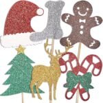 Christmas Cupcake Topper 24/pack