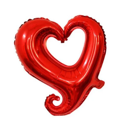 18inches Red Hollow Heart Shaped Balloon