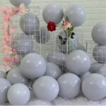 10inches Pastel Grey Latex Balloon 100/pack