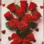 Red Roses Paper Gift Bag