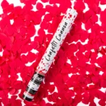 Red Heart Party Popper