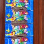 Character Crazy Curl Straw 4/pack