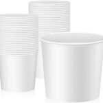 82oz White Paper Bucket