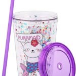 Character LED Cup With Lid