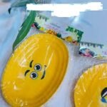 Emoji Oval Plate 3/pack