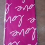 Fuchsia Pink And Light Pink Love Wrapping Paper