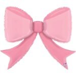 Light Pink Bow Foil Balloon