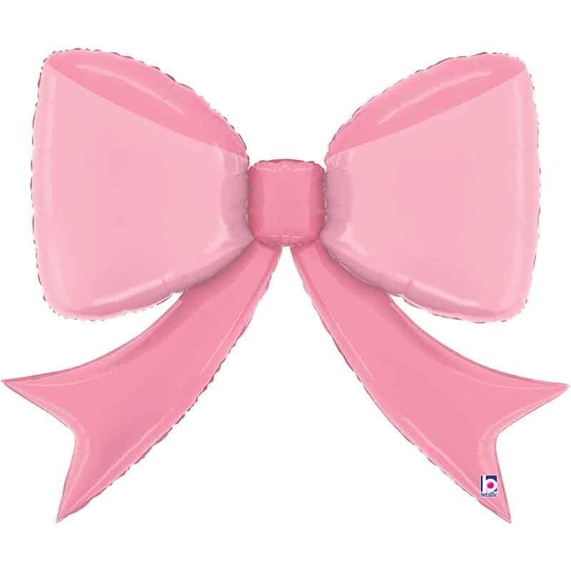 bow-party-giant-pink-bow-foil-balloon-44-inch-pink-bow-foil-balloon-44-inch-25439-p-1210487824 Light Pink Bow Foil Balloon - Image 1