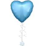 18inches Light Blue Foil Balloon