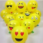 12inches Yellow Smiley Latex Balloon 50/pack