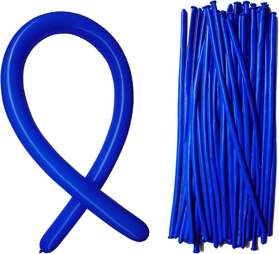 61jXRTlQUDS._AC_UF894,1000_QL80_ Royal Blue 260Q Latex Balloon 100/pack - Image 1