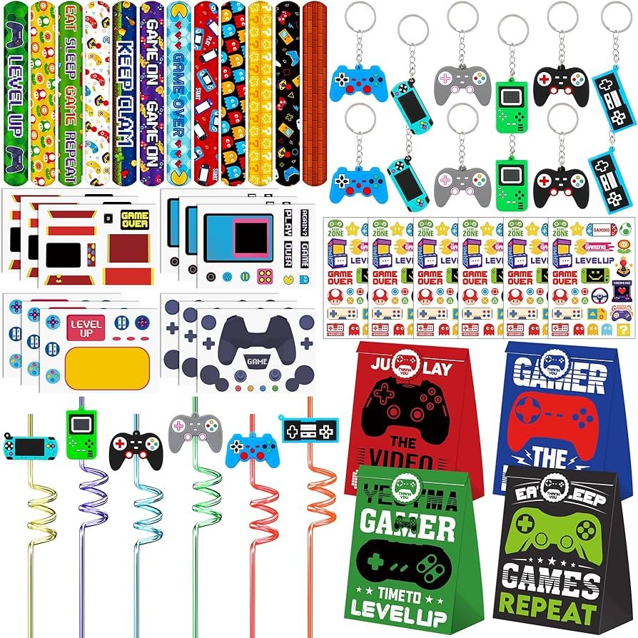 91gsas2bKsL._AC_UF894,1000_QL80_ Game Theme Party Favor For 12Boys - Image 1