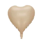 18inches Nude Heart Shaped Foil Balloon
