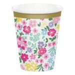 Floral Tea Time Cup 8/pack