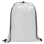 White Drawstring Bag